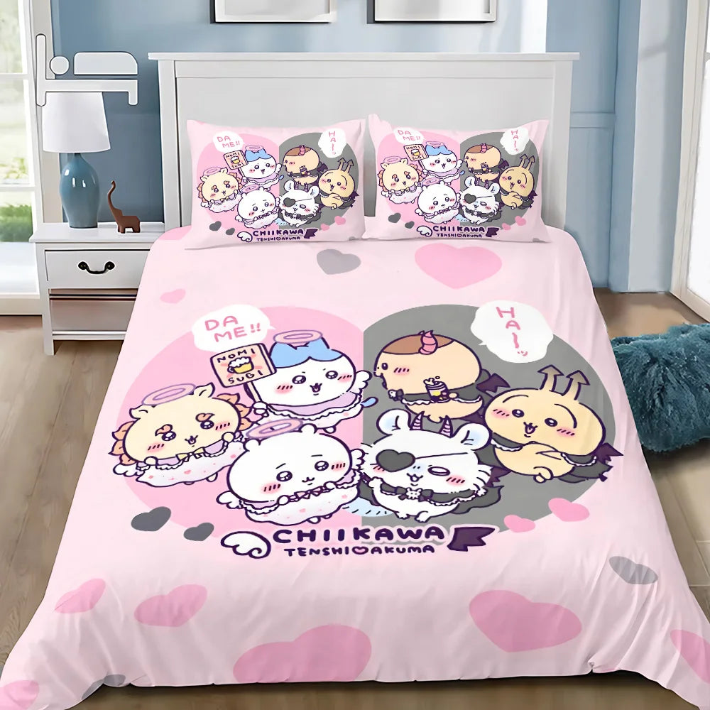 Animation Cartoon's Duvet Cover Pillowcase Bedding Set