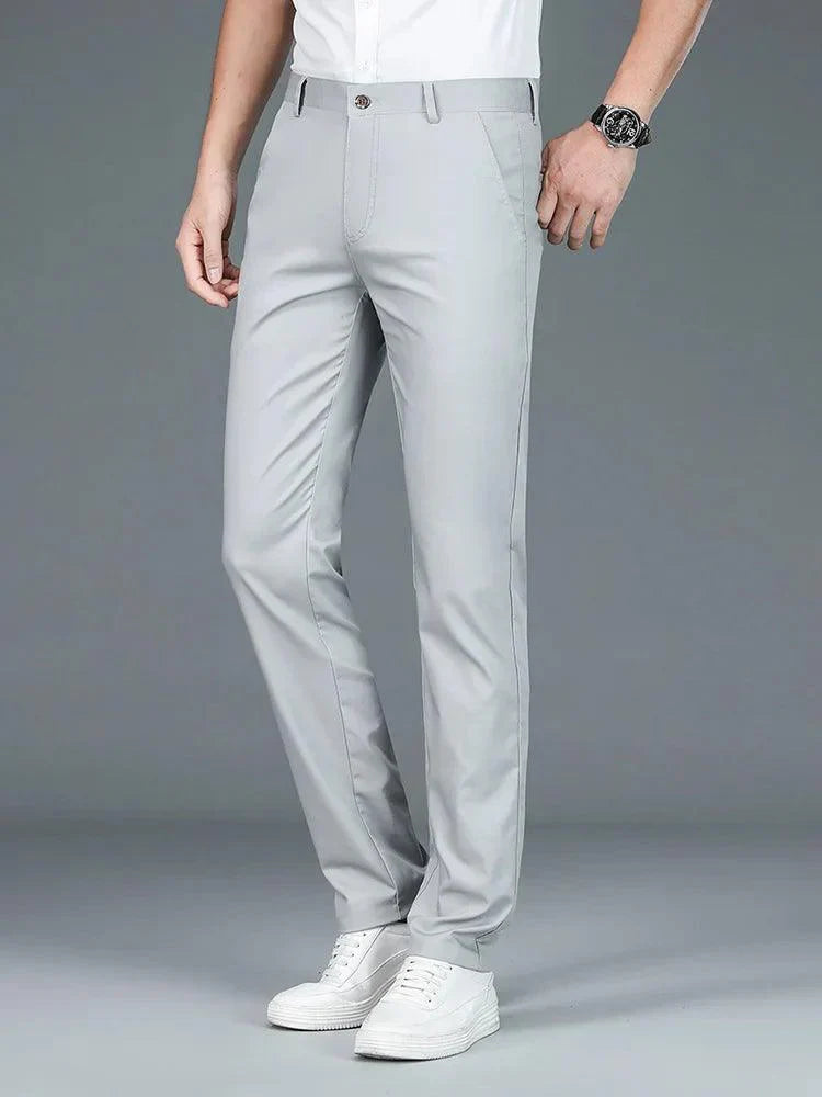 High Quality Luxury Straight Business Suit Pants