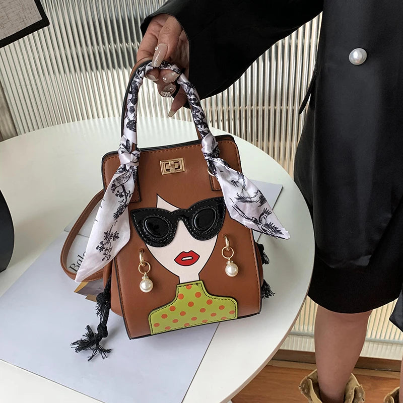 Beauty Glasses Design Handbags for Women
