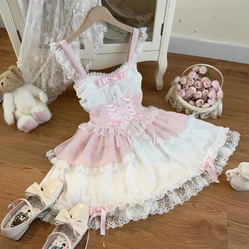Summer Lady Girls Fairy Princess Lolita Dress - Venus Trendy Fashion Online
