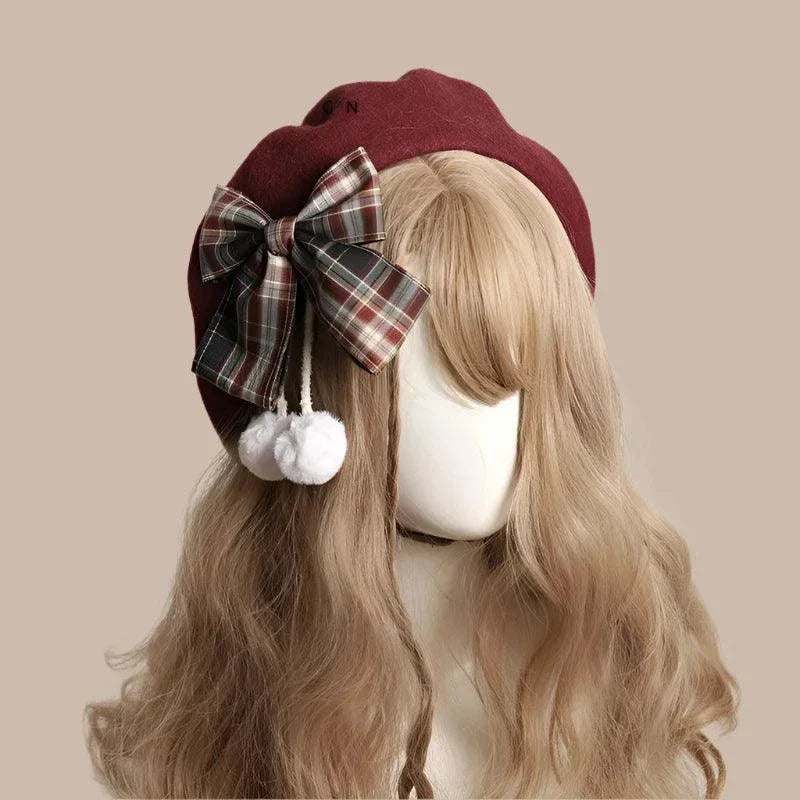 Japanese Kawaii Beret Hat - Venus Trendy Fashion Online