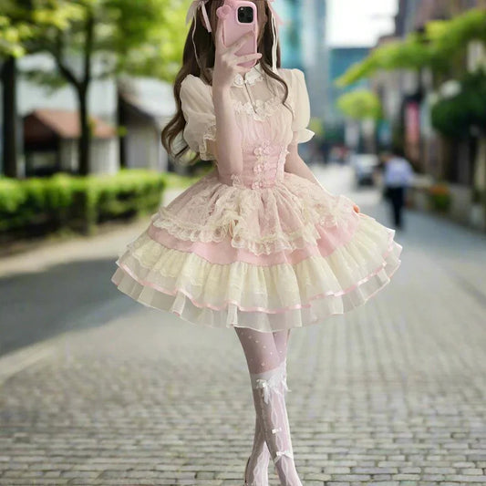 Sweet Lolita Princess Party Dresses Set - Venus Trendy Fashion Online