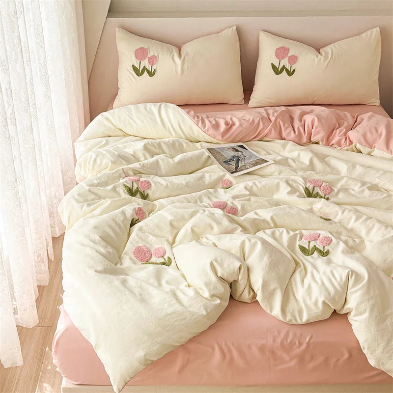 Printed Luxury Home Bedding Set
