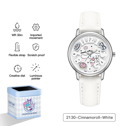 Cartoon's Quartz Wristwatch for Kids