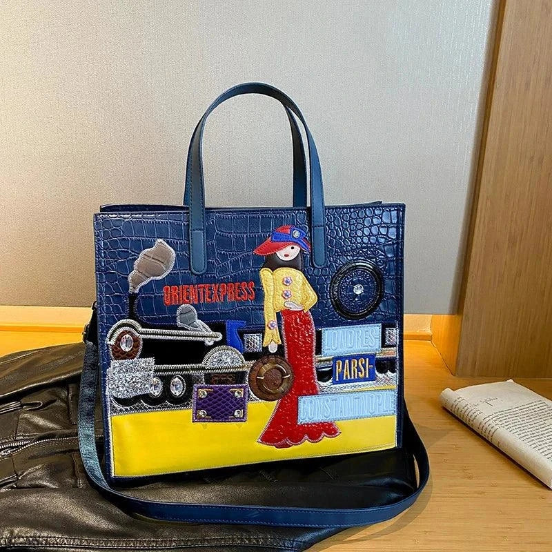 Fashion Women Pu Leather Handbags