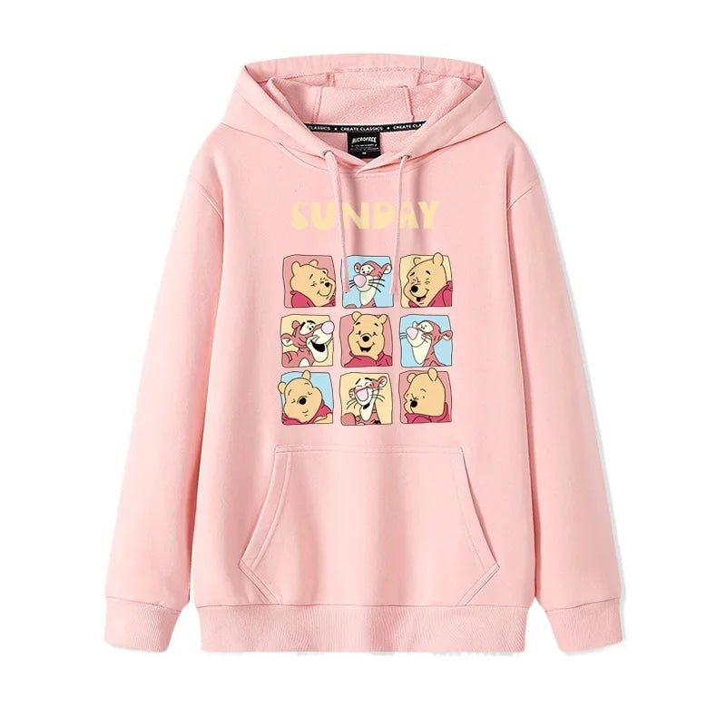 Cartoon Winnie the Pooh Comfortable Hooded
