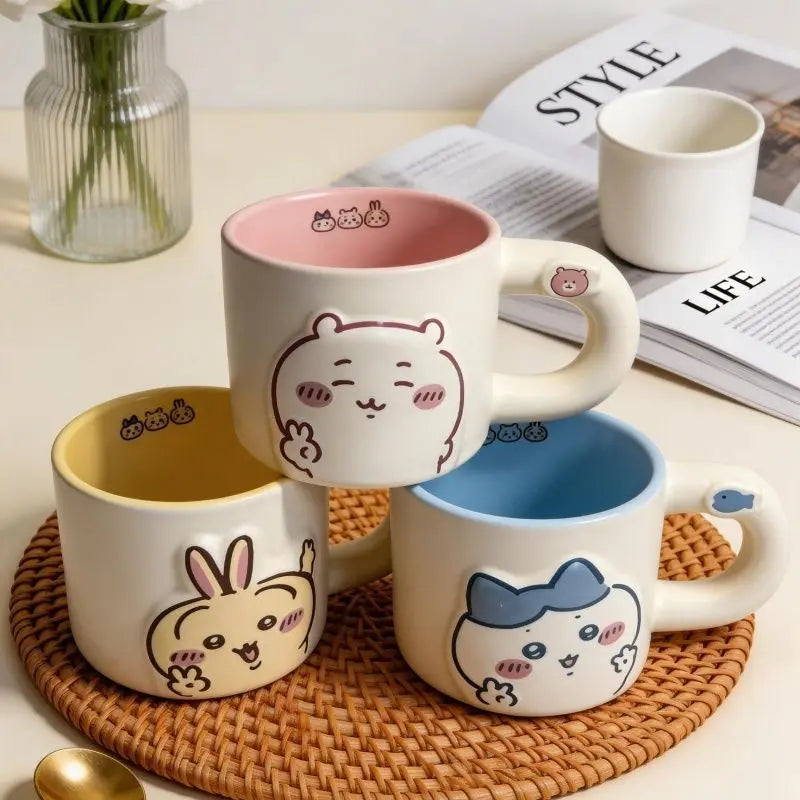 Cute Chiikawa Coffee Milk Cup for Gift