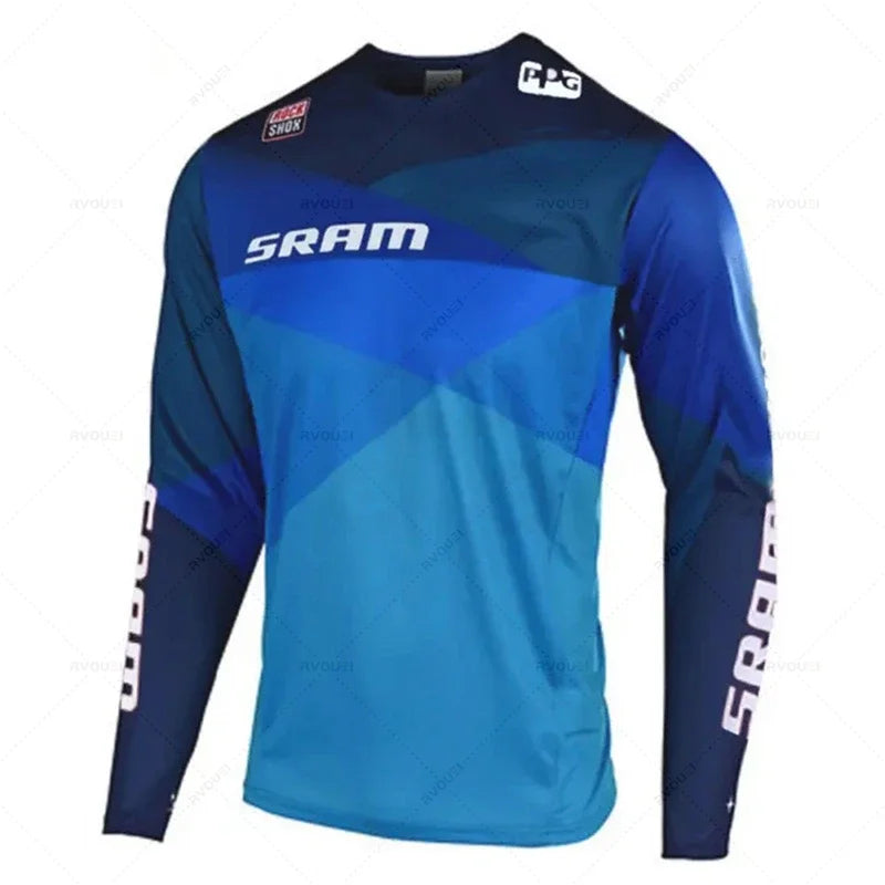 Long Sleeve Cycling Jersey Quick-Drying T-Shirt