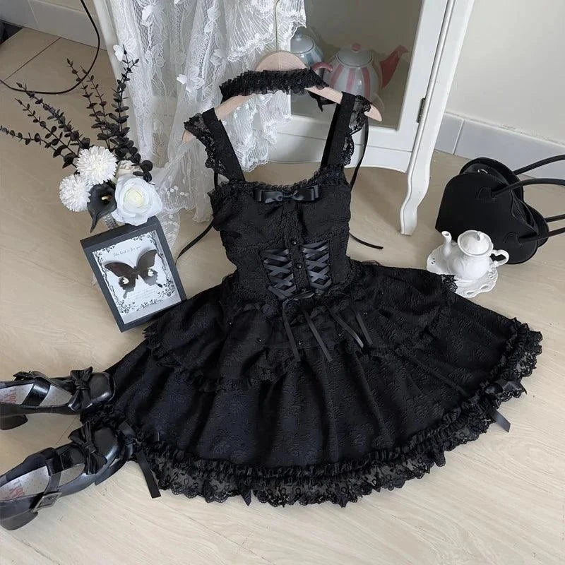 Summer Lady Girls Fairy Princess Lolita Dress - Venus Trendy Fashion Online
