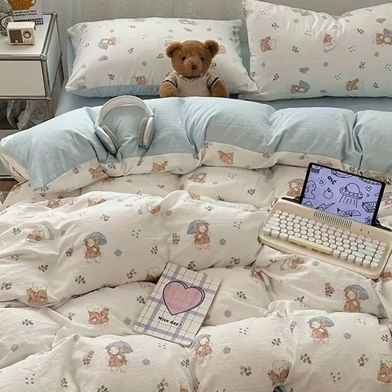 Kawaii Cartoon's Bedding Sets for Kids
