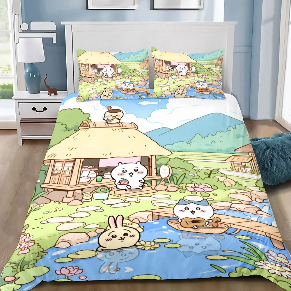 Animation Cartoon's Duvet Cover Pillowcase Bedding Set