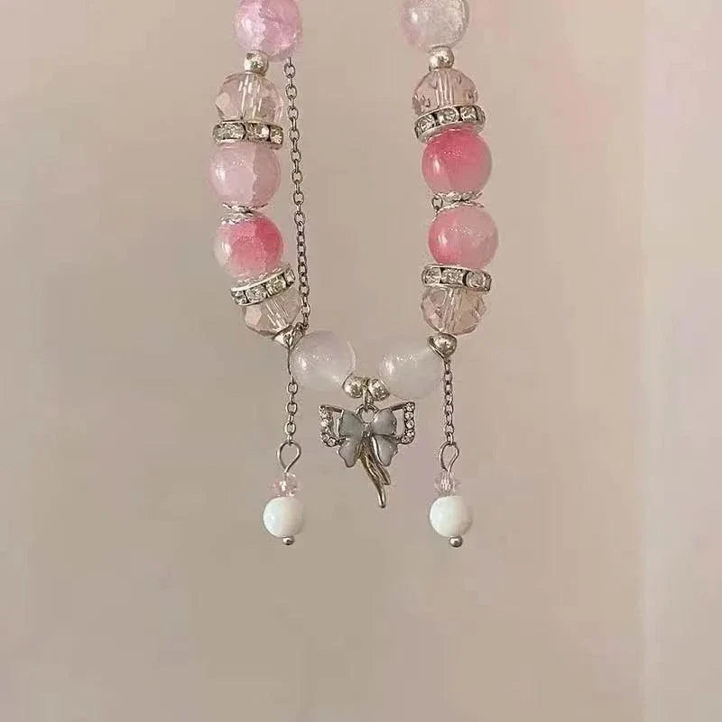 Women Sweet Beaded Chain Bracelet for Gifts - Venus Trendy Fashion Online