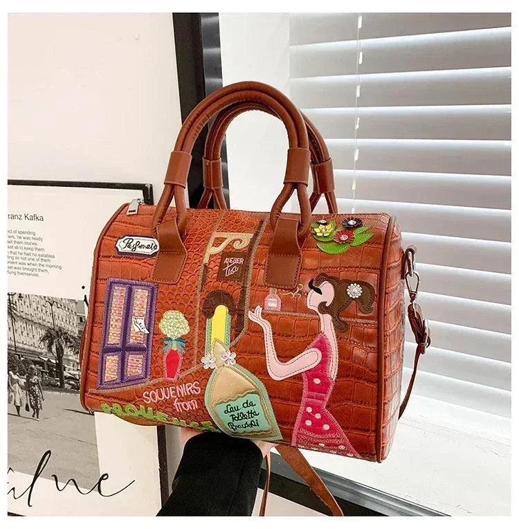 Women's new shoulder trendy design bag