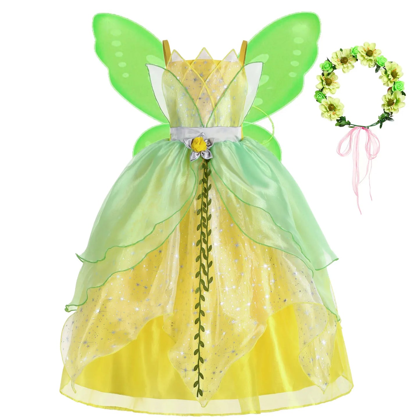 Toddler Birthday Party Green Dress