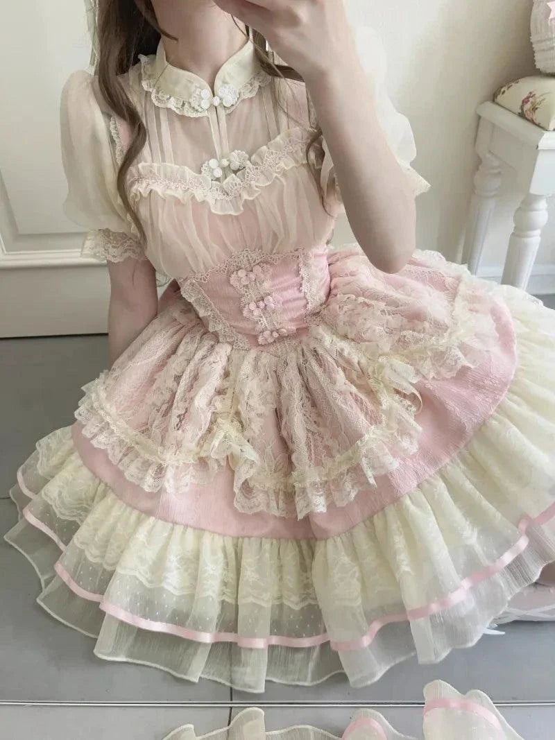 Sweet Lolita Princess Party Dresses Set - Venus Trendy Fashion Online