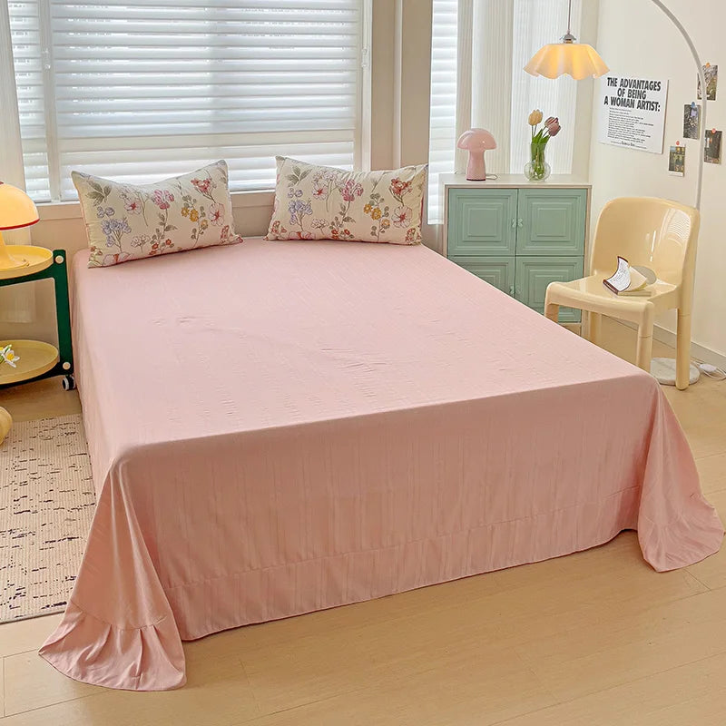 Flowers Cotton Duvet Cover Set