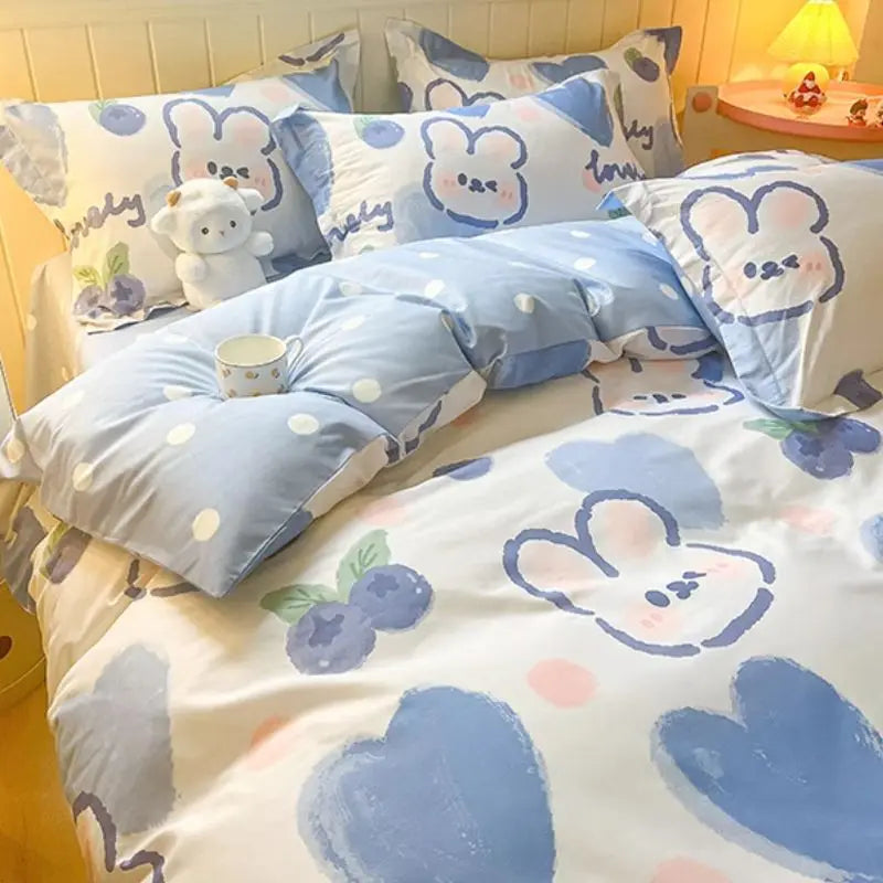 Kawaii Cartoon's Bedding Sets for Kids