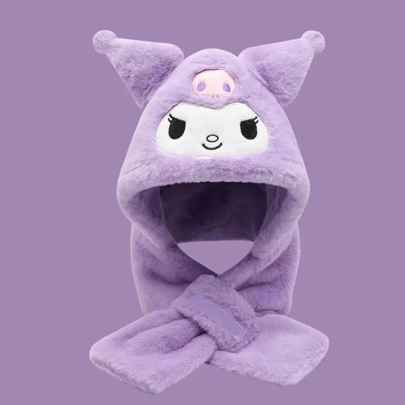 Cartoon Cute Anime Children's Hat Scarf