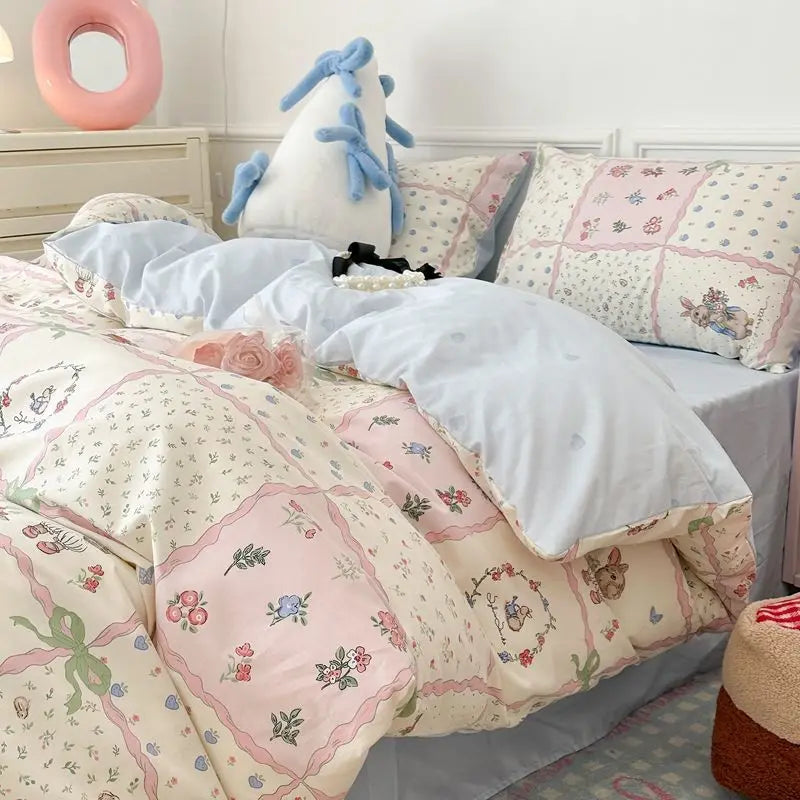 Kawaii Cartoon's Bedding Sets for Kids