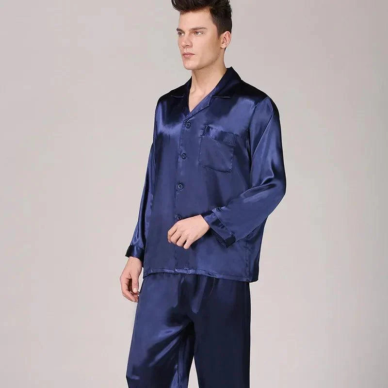 Men's Cozy Soft Print Pajama Set