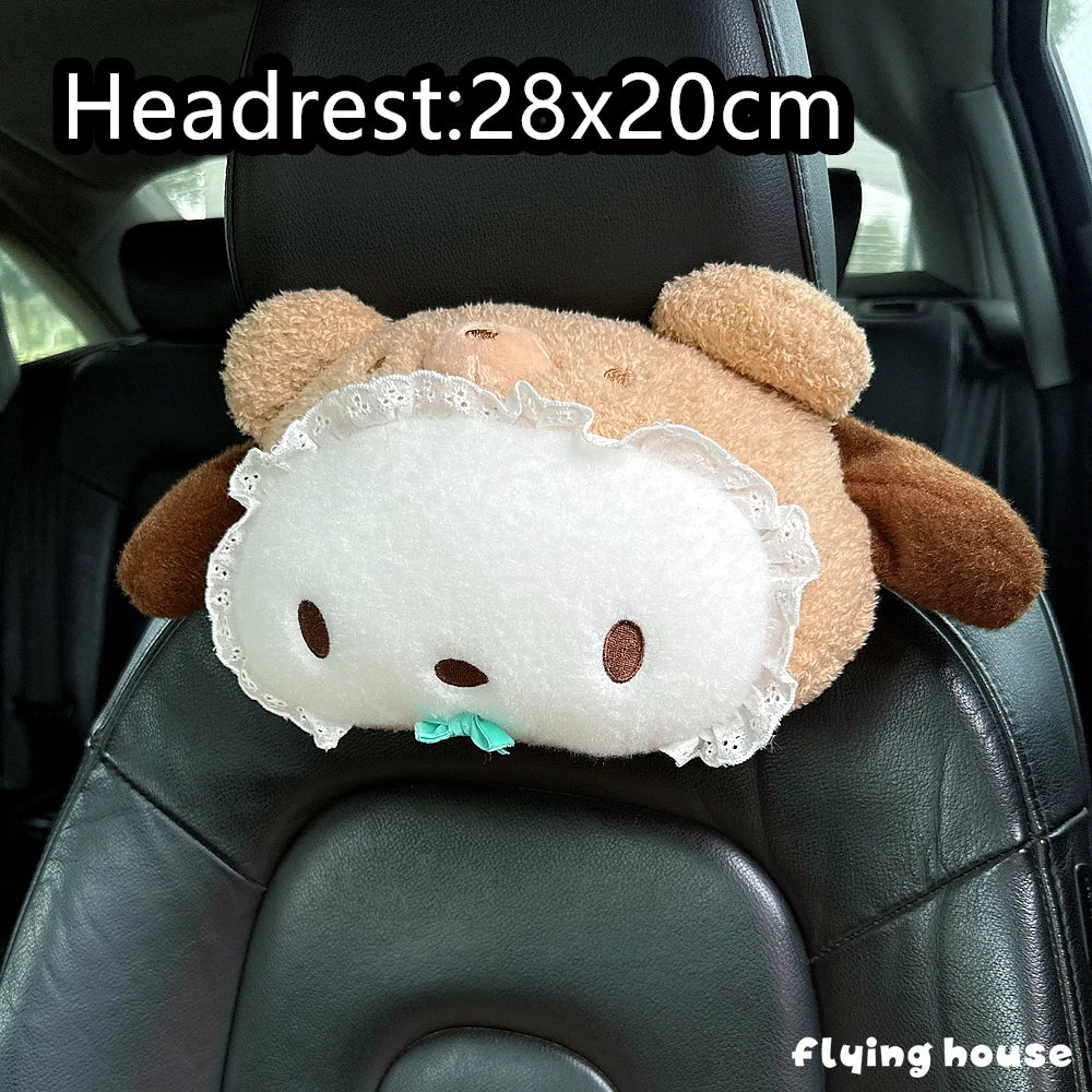 Cute Headrest Cushion Car Seat for Girl
