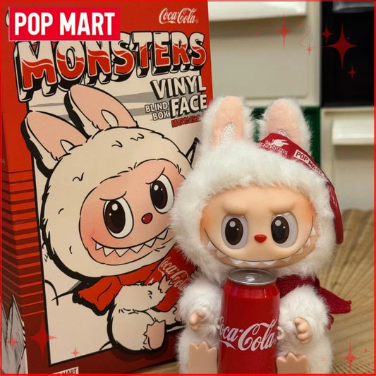 POP MART Labubu The Monster Coca-cola Series Blind Box Vinyl Face Plush Doll