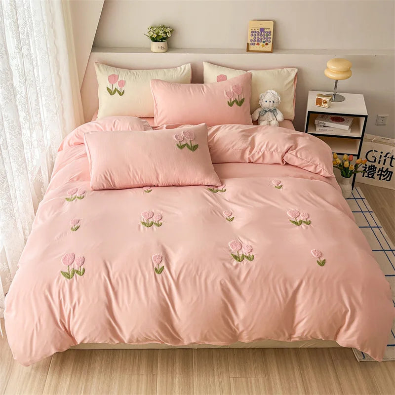 Printed Luxury Home Bedding Set