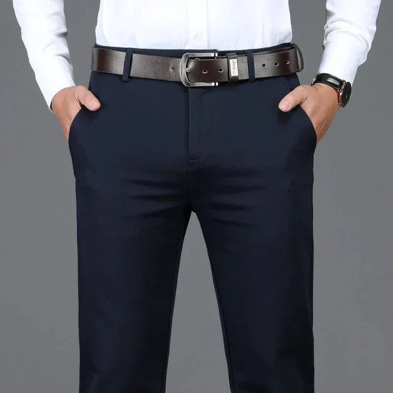 Classic Men's Business Straight Casual Pants