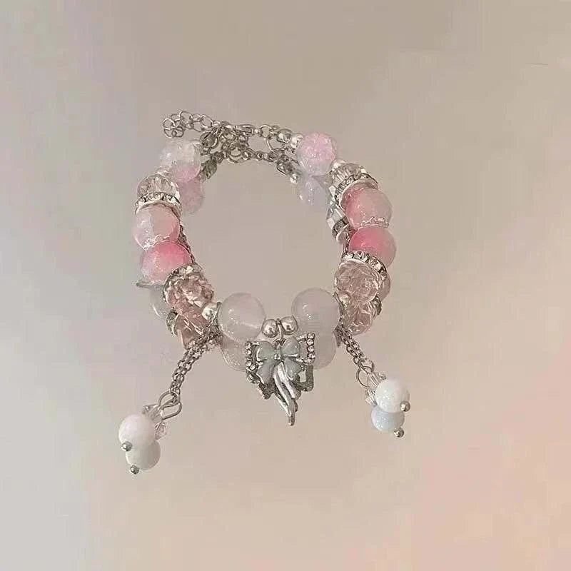 Women Sweet Beaded Chain Bracelet for Gifts - Venus Trendy Fashion Online