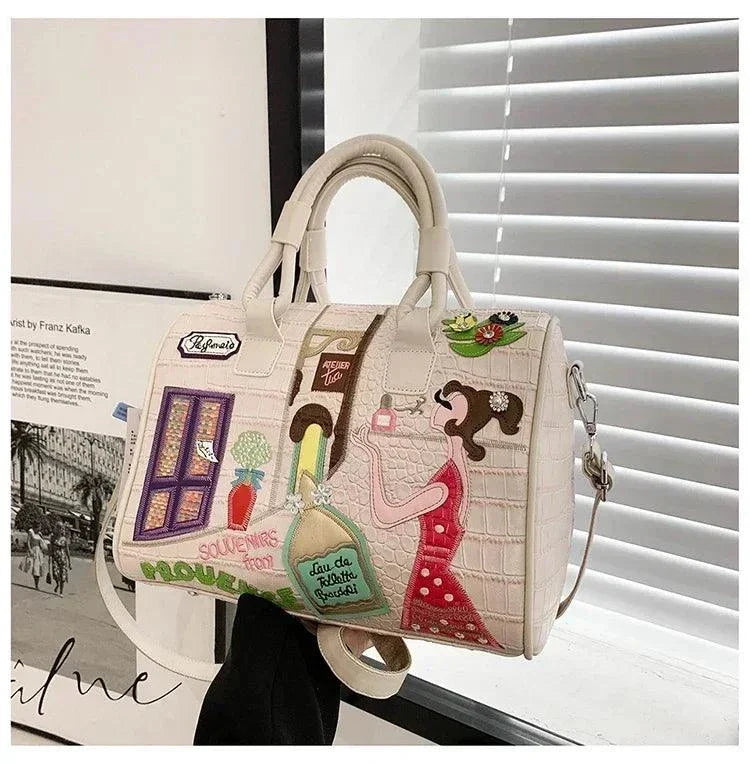 Women's new shoulder trendy design bag