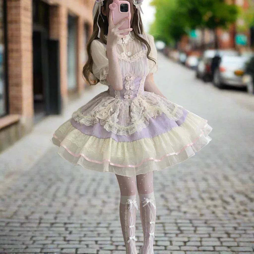 Sweet Lolita Princess Party Dresses Set - Venus Trendy Fashion Online