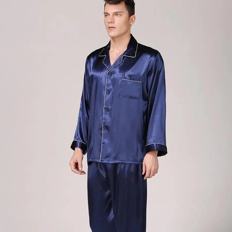 Men's Cozy Soft Print Pajama Set