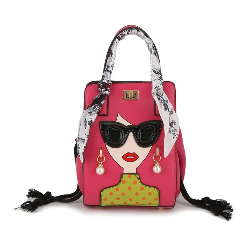 Beauty Glasses Design Handbags for Women