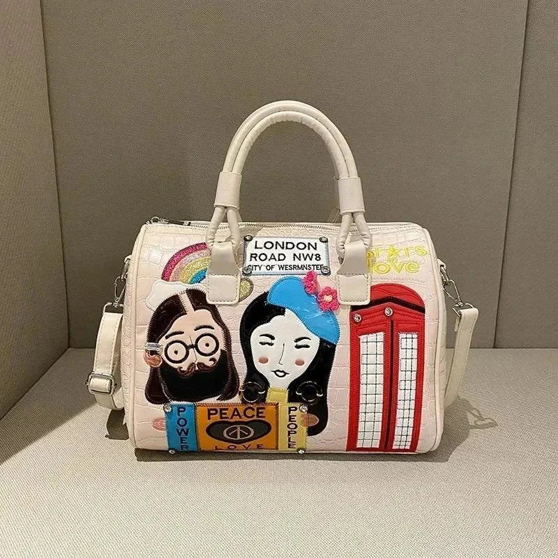 Three-dimensional Decoration Women's Cross-body Bag