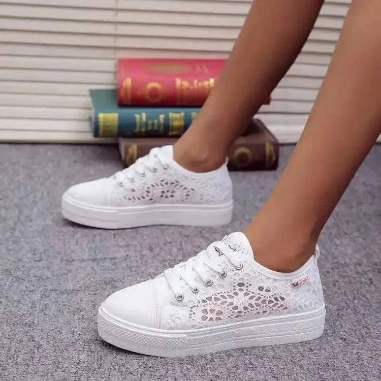 Women Summer Casual White Shoes - Venus Trendy Fashion Online