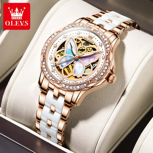 OLEVS 6615 Top Original Automatic Mechanical Wrist Watch