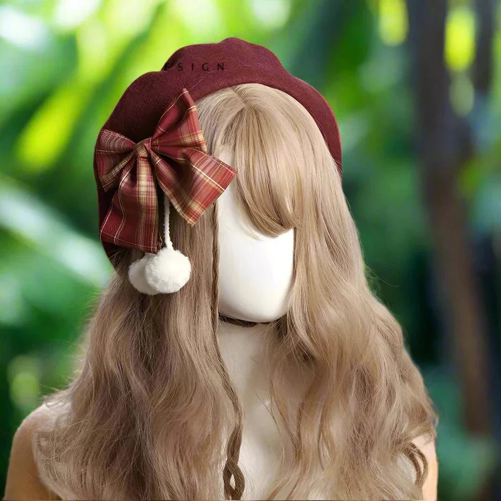 Japanese Kawaii Beret Hat - Venus Trendy Fashion Online