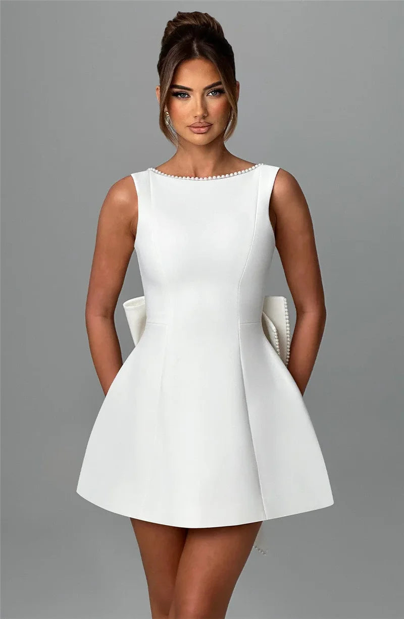 Sexy High Waist A-line Club Party Dress
