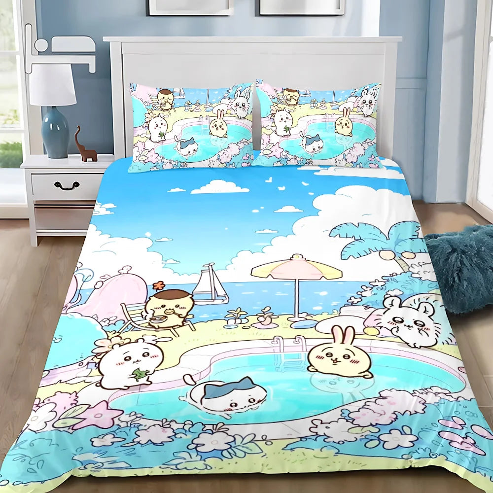Animation Cartoon's Duvet Cover Pillowcase Bedding Set
