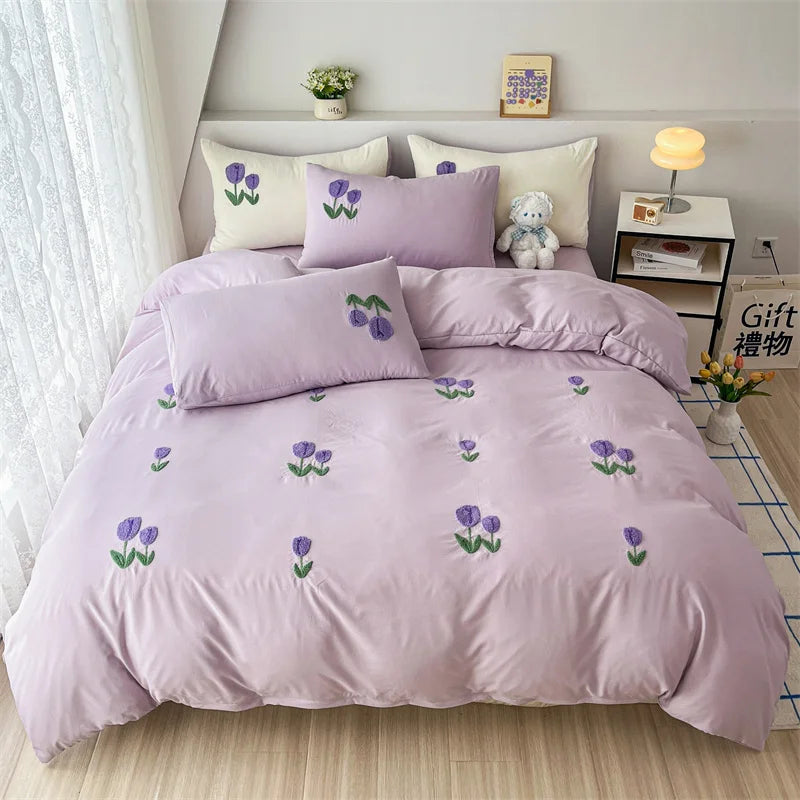 Printed Luxury Home Bedding Set