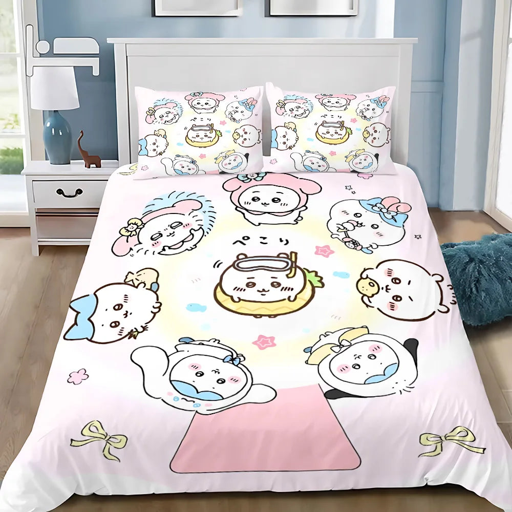 Animation Cartoon's Duvet Cover Pillowcase Bedding Set