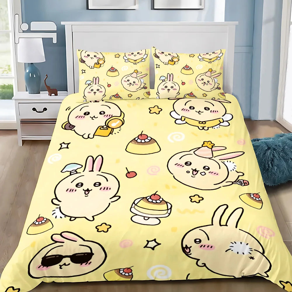 Animation Cartoon's Duvet Cover Pillowcase Bedding Set