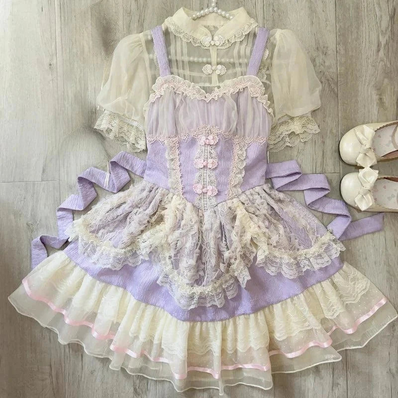 Sweet Lolita Princess Party Dresses Set - Venus Trendy Fashion Online