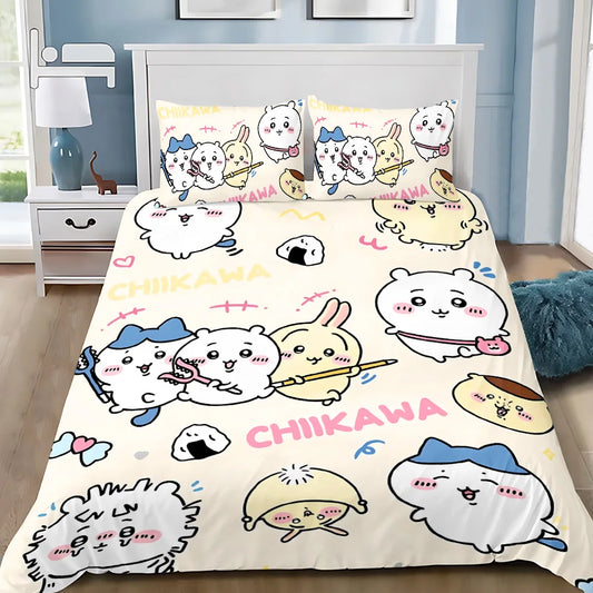 Animation Cartoon's Duvet Cover Pillowcase Bedding Set