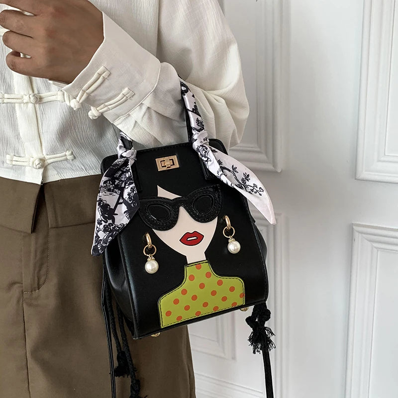 Beauty Glasses Design Handbags for Women