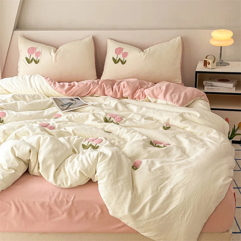 Printed Luxury Home Bedding Set