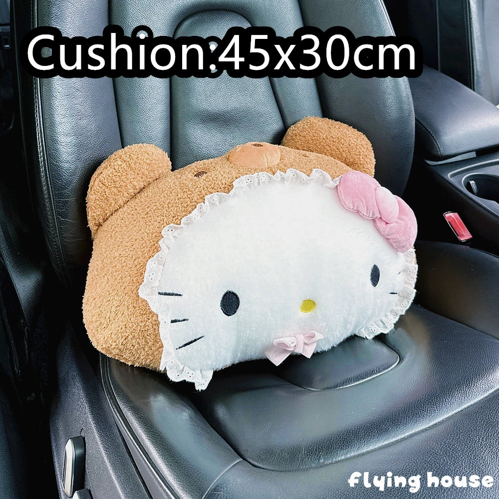 Cute Headrest Cushion Car Seat for Girl