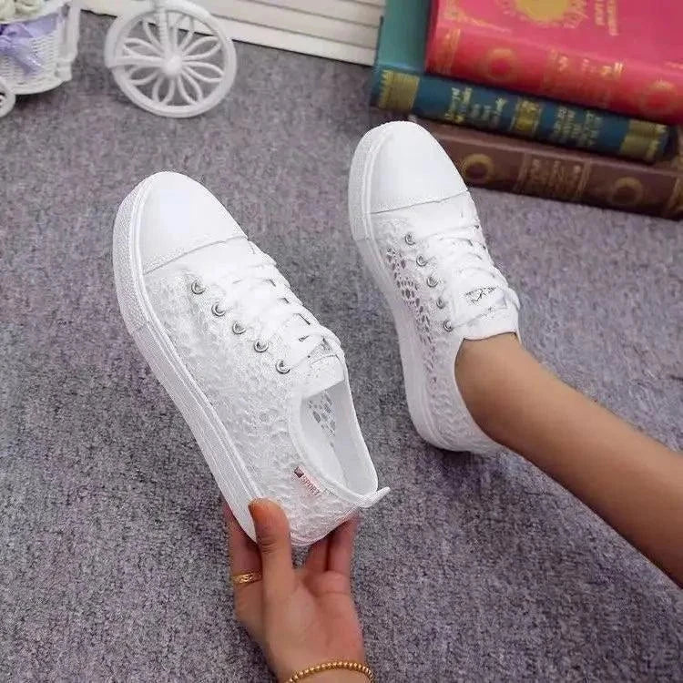 Women Summer Casual White Shoes - Venus Trendy Fashion Online