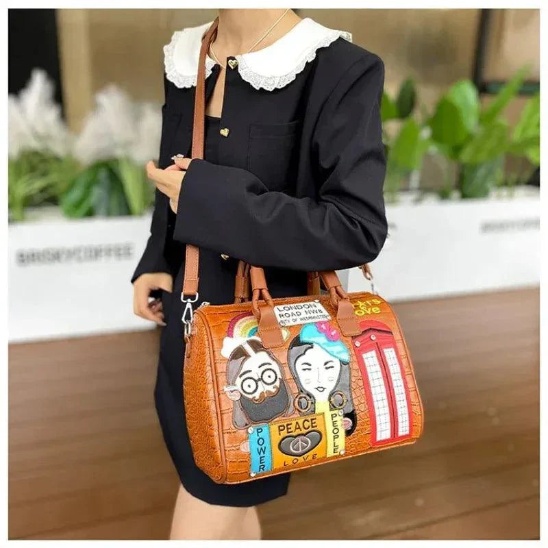 Three-dimensional Decoration Women's Cross-body Bag