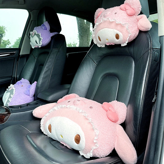 Cute Headrest Cushion Car Seat for Girl